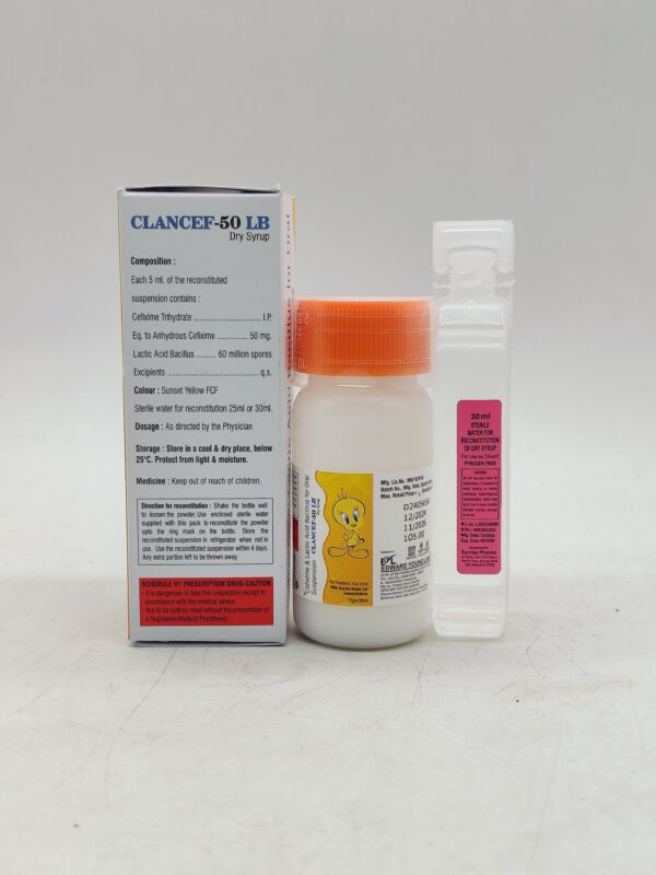 CLANCEF-50 LB Dry Syrup